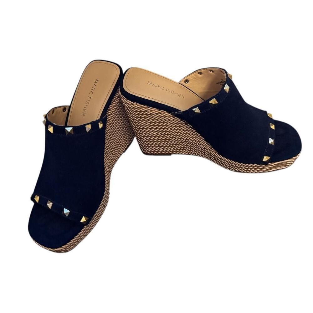 Marc-fisher Women's Blue and Navy Sandals